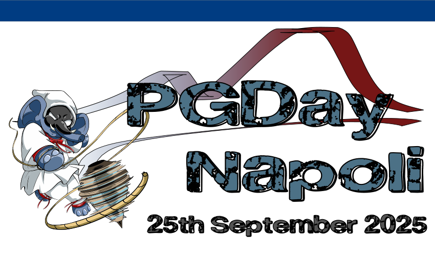 PGDay Napoli 25th September - Napoli, Italy PGDay Napoli 25th September - Napoli, Italy